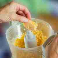 Grate Cheese with Food Processor
