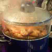 Reheat Shrimp in a Steamer