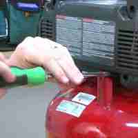 Tighten Fasteners of Air Compressor