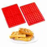 Using a Silicone Mold for waffle