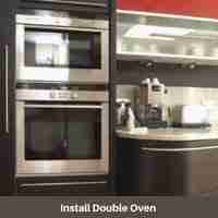 Install Double Oven