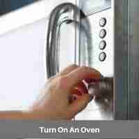 Turn On An Oven