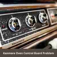 kenmore oven control board problem