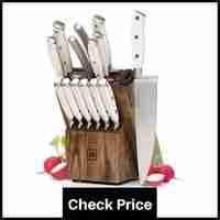 Styled White Knife Set