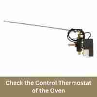 Check the Control Thermostat of the Oven