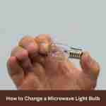 How to change a microwave light bulb
