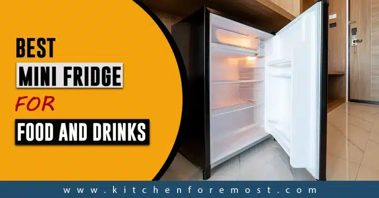 Best mini fridge for food and drinks