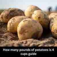 How many pounds of potatoes is 4 cups 2023 guide
