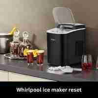 Whirlpool ice maker reset