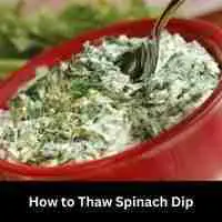 How to Thaw Spinach Dip