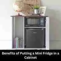 Benefits of Putting a Mini Fridge in a Cabinet