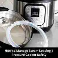 How to Manage Steam Leaving a Pressure Cooker Safely 2023