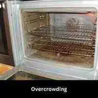 Oven overcrowding