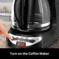 Turn on the Coffee Maker
