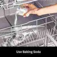 Use Baking Soda to get smell out of dishwasher