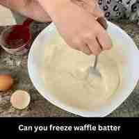 Can you freeze waffle batter 2023