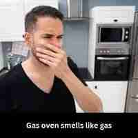 Gas oven smells like gas 2023